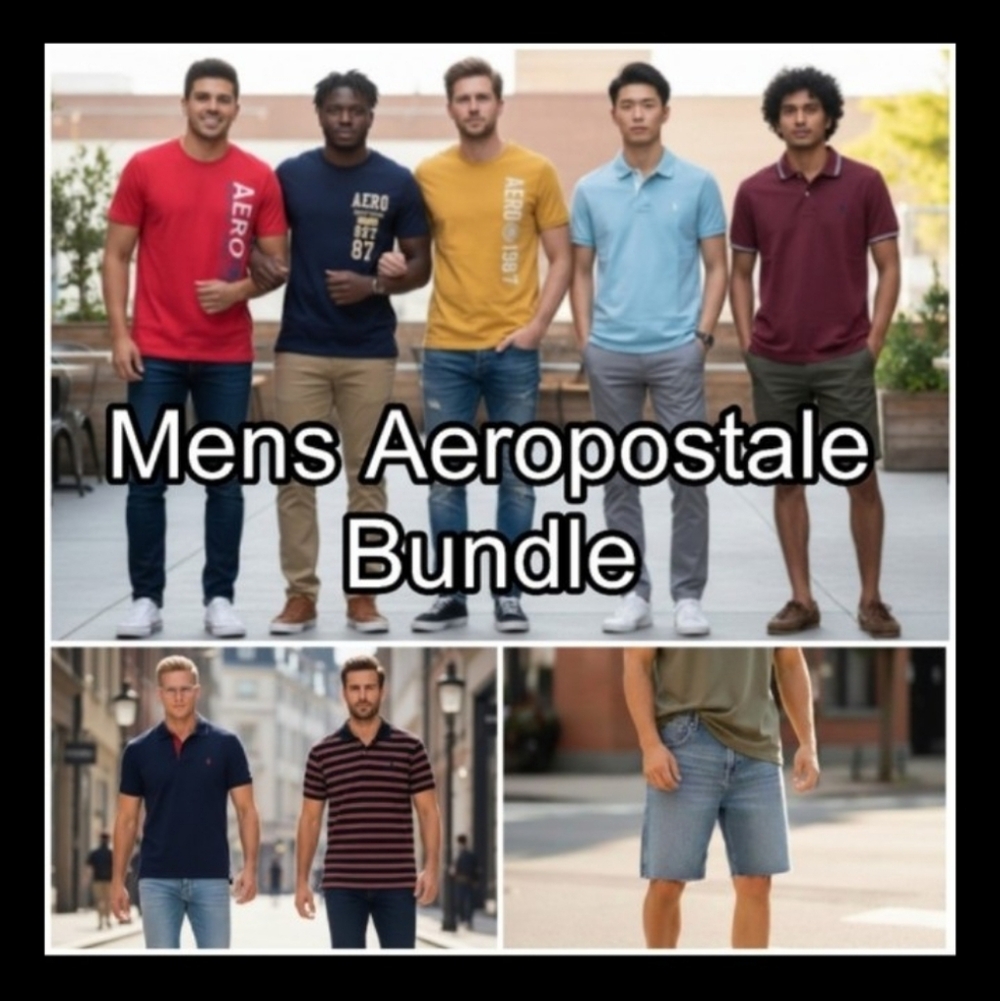 Reserved 8pc Aeropostale Men's Colorful T-Shirt  Collection